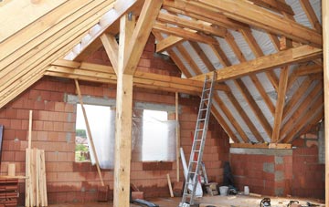 Ainderby Quernhow attic trusses